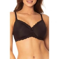 Triumph Gorgeous Mama Lace Maternity Bra Black -women's clothing Sales 433277 C 0001 00