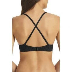 Fine-Lines Embrace Convertible T-Shirt Bra Black