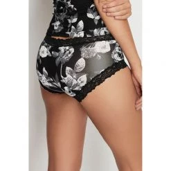 Jockey Parisienne Boyleg Black White