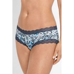 Jockey Parisienne Vintage Print Boyleg Blue -women's clothing Sales 570886 C 0400 00 2