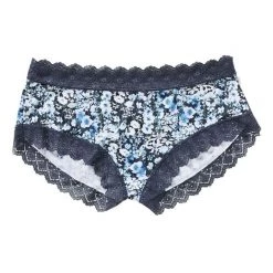 Jockey Parisienne Vintage Print Boyleg Blue -women's clothing Sales 570886 C 0400 00 4