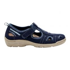 Hush Puppies Marigold Adjustable Leisure Slip On Blue -women's clothing Sales 571195 C 0400 00