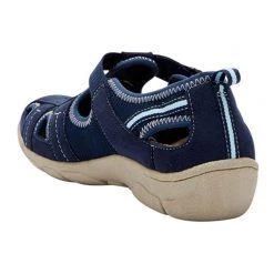 Hush Puppies Marigold Adjustable Leisure Slip On Blue