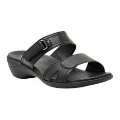 Hush Puppies Acacia Multi Strap Wedge Heel Black -women's clothing Sales 571202 C 0001 00 2