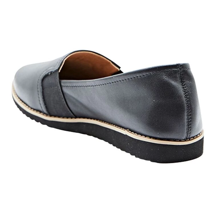 Hush Puppies Daffodil Side Elastic Slip On Black 5 Hush Puppies Daffodil Side Elastic Slip On Black - Image 3