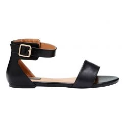 KHOKO Jane Ankle Strap Sandal Black 7 KHOKO Jane Ankle Strap Sandal Black -women's clothing Sales 571893 C 0001 00