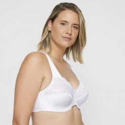 Sash & Rose Lace Underwire Minimiser White -women's clothing Sales 582317 C 0100 00 3