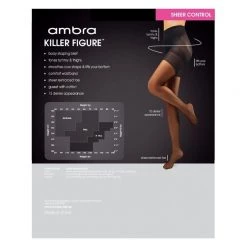 Ambra Killer Figure Tights Black