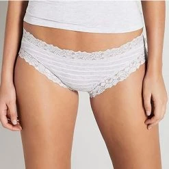 Jockey Parisienne Cotton Bikini White -women's clothing Sales 590117 C 0100 00