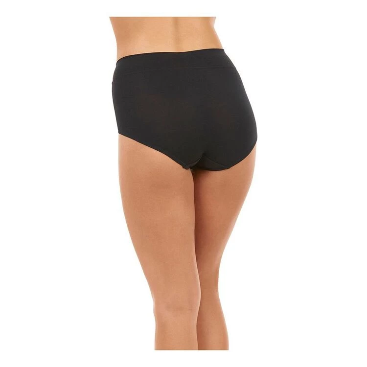 Ambra Smooth Lines Full Brief 2 Pack Black 3 Ambra Smooth Lines Full Brief 2 Pack Black