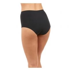 Ambra Laser Cut Full Brief Black