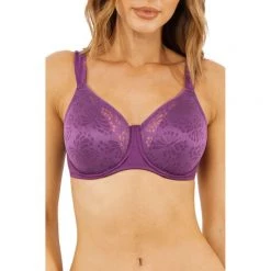 Triumph Lacy Minimiser Bra 2 Pack Purple -women's clothing Sales 596705 C 0500 00 2