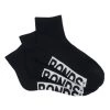 Bonds Logo Quarter Crew Socks 3 Pack Black -women's clothing Sales 597468 C 0001 00