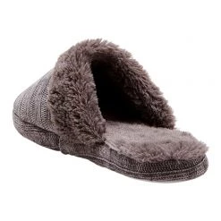 Sash & Rose Polly Cuff Slide On Slipper Grey 8 Sash & Rose Polly Cuff Slide On Slipper Grey -women's clothing Sales 602489 C 0020 00 2