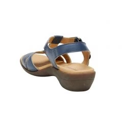 Hush Puppies Arum Women's Leather Sandals Blue -women's clothing Sales 607120 C 0400 00 2
