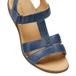 Hush Puppies Arum Women's Leather Sandals Blue