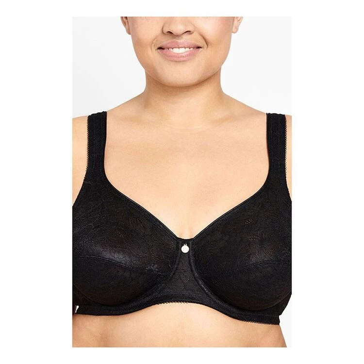 Berlei Sweatergirl Non-Contour Bra Black 4 Berlei Sweatergirl Non-Contour Bra Black - Image 2