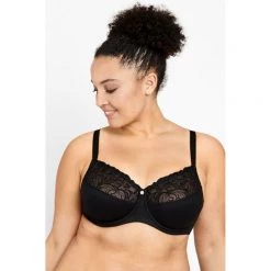 Berlei Classic Lace Embroidered Bra Black -women's clothing Sales 609828 C 0001 00
