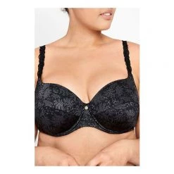 Berlei Classic Balconette Bra Black Print -women's clothing Sales 609829 C 1007 80