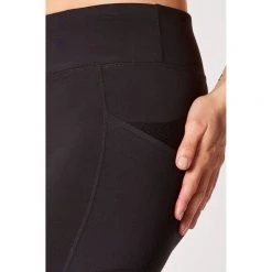 LMA Active Women's Core Blockout Crop Leggings Black -women's clothing Sales 612321 C 0001 00 2