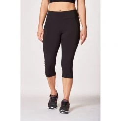 LMA Active Women's Core Blockout Crop Leggings Black -women's clothing Sales 612321 C 0001 00