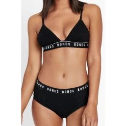 Bonds Bloody Comfy Period Undies Moderate Full Brief Black -women's clothing Sales 612931 C 0001 00