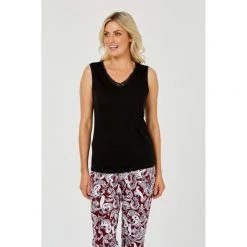 Sash & Rose Merino Thermal Vest Black -women's clothing Sales 613577 C 0001 00