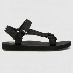 Fila Women's Sarzana Sandal Black Red -women's clothing Sales 613992 C 0001 74