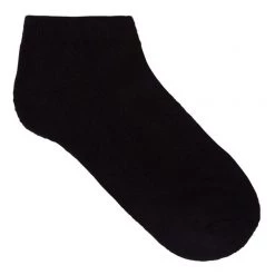 Underworks Ladies Eco Bamboo Sport Low Cut Socks 3 Pack Black