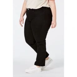 Khoko Plus Straight Leg Jean Black -women's clothing Sales 615523 C 0001 00 2