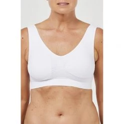 Sash & Rose Soft Seamfree Bra 2 Pack Beige & White -women's clothing Sales 615585 C 1250 16 3