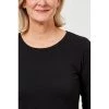 Khoko Basics Long Sleeve Core Tee Black -women's clothing Sales 615760 C 0001 00 4