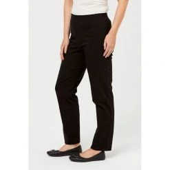 Savannah Full Length Bengaline Pant Black -women's clothing Sales 615925 C 0001 00 2
