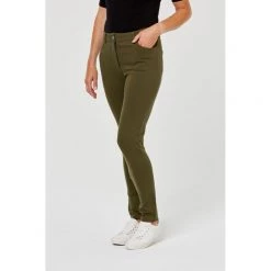Khoko Collection Jean Style Ponte Pant Khaki 8 Khoko Collection Jean Style Ponte Pant Khaki -women's clothing Sales 615928 C 0921 12 2