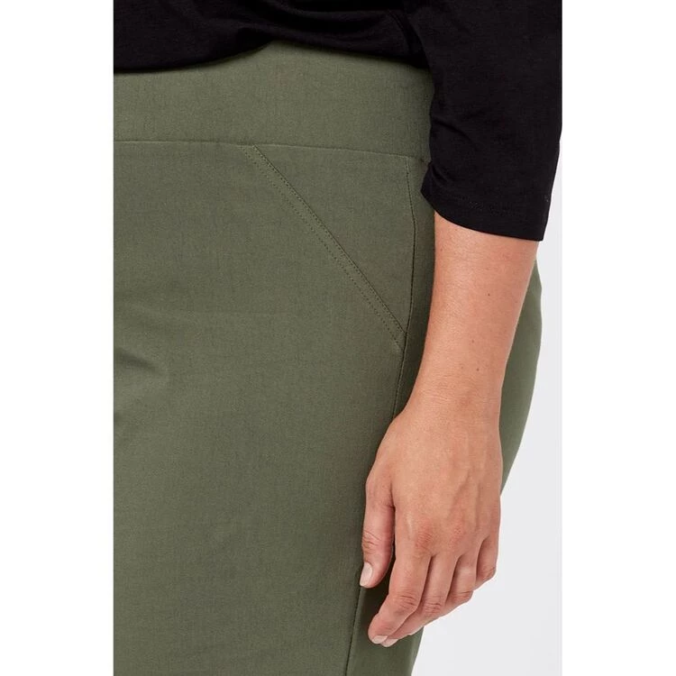 Khoko Plus Full Length Bengaline Pant Khaki 3 Khoko Plus Full Length Bengaline Pant Khaki