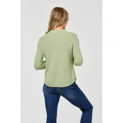 Khoko Basics Textured Knitwear Apple -women's clothing Sales 616446 C 0320 05 3