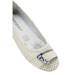 Savannah Petel Women's Leather Ballet Bone