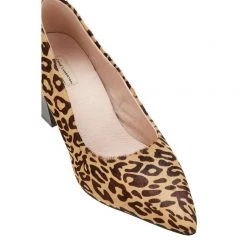 Jane Lamerton Elizabeth Women's Block Heel Court Shoe Multi