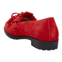 Jane Lamerton Halifax Women's Leather Loafer Red -women's clothing Sales 616655 C 0600 00 2