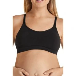 Bonds Bumbs Seamfree Maternity Bra Black -women's clothing Sales 617481 C 0001 00