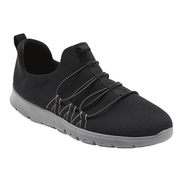 Cloud Steppers By Clarks Step Allenamae Women's Textile Sneakers Black 4 Cloud Steppers By Clarks Step Allenamae Women's Textile Sneakers Black - Image 2