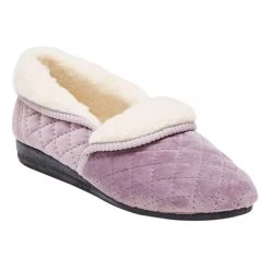 Grosby Sare Women's Quilted Slippers Lavender 7 Grosby Sare Women's Quilted Slippers Lavender -women's clothing Sales 620620 C 0530 28 3