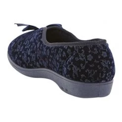 Grosby Valerie 2 Women's Bow Slippers Navy -women's clothing Sales 620623 C 0410 00 2