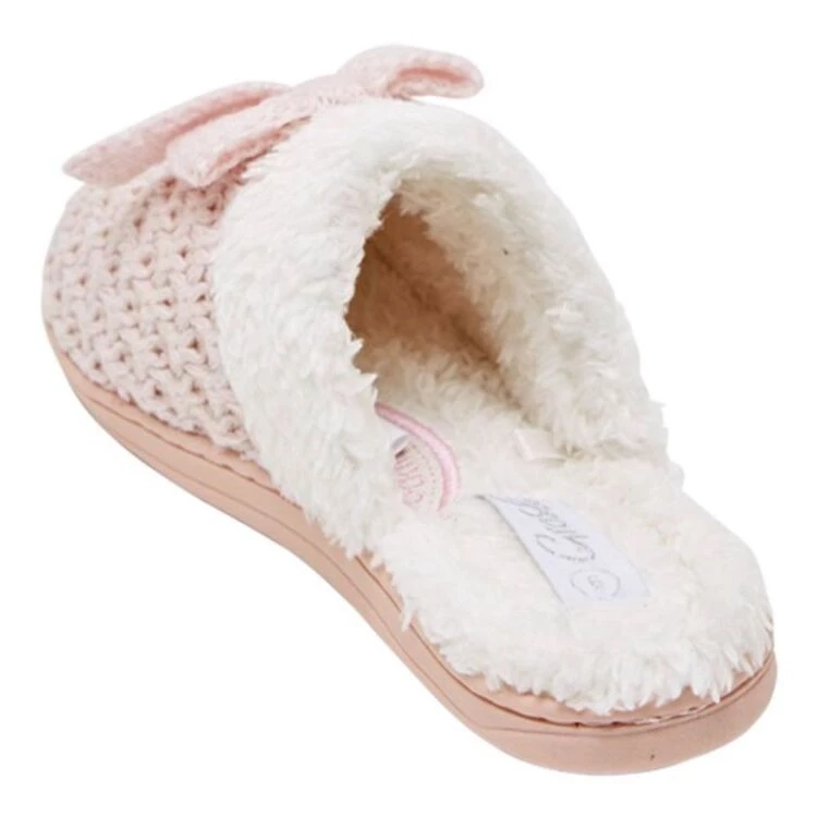 Grosby Invisible Shimmer Women's Sherpa Slip On Pink 5 Grosby Invisible Shimmer Women's Sherpa Slip On Pink - Image 3