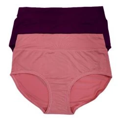 Ambra 2 Pack Laser Cut Midi Plum