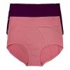 Ambra 2 Pack Laser Cut Full Brief Plum -women's clothing Sales 620994 C 0211 51