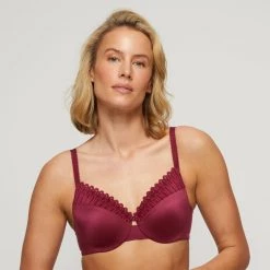 Berlei Understate Full Coverage Bra Burgundy -women's clothing Sales 621246 C 0601 21