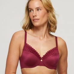 Berlei Understate Full Coverage Bra Burgundy