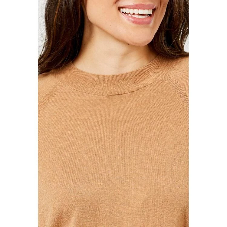 JB Jayson Brunsdon Tie Sleeve Jumper Camel 3 JB Jayson Brunsdon Tie Sleeve Jumper Camel