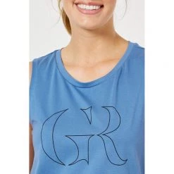 GR Giaan Rooney Logo Tank Dust Blue